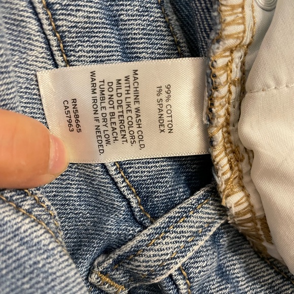 Abound High Waist Button Fly Mom Jeans, sz 29 - Picture 11 of 13